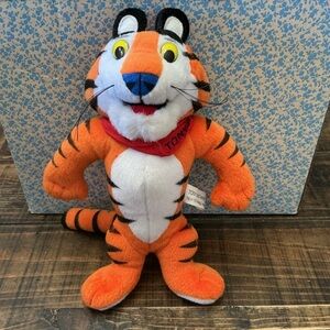 Vintage Kellogg Tony the Tiger 1997 Frosted Flakes Cereal Plush Stuffed Animal